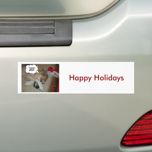 Weihnachtsschäfer Autoaufkleber (Auf Auto)