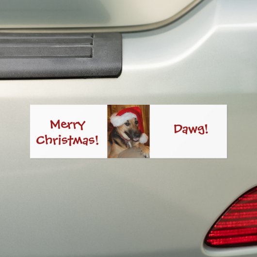 Weihnachtsschäfer Autoaufkleber (Auf Auto)