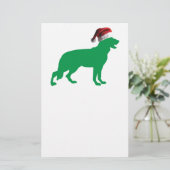 Weihnachtsschäfer Briefpapier (Stehend Vorderseite)