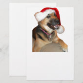 Weihnachtsschäfer Briefpapier (Vorne/Hinten)