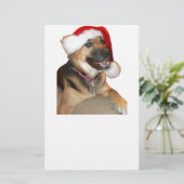 Weihnachtsschäfer Briefpapier (Stehend Vorderseite)