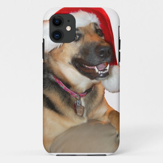 Weihnachtsschäfer Case-Mate iPhone Hülle (Rückseite)