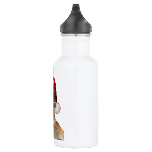 Weihnachtsschäfer Edelstahlflasche (Rechts)