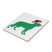 Weihnachtsschäfer Fliese (Seite)