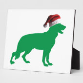 Weihnachtsschäfer Fotoplatte (Seite)