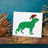 Weihnachtsschäfer Fotoplatte (Seite)