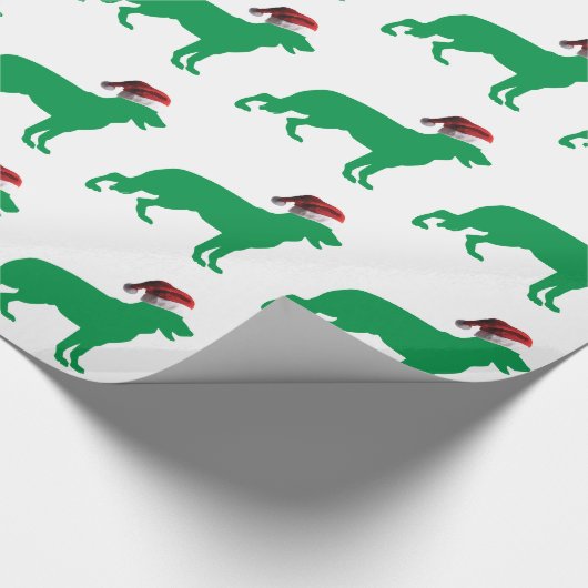 Weihnachtsschäfer Geschenkpapier (Ecke)