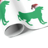 Weihnachtsschäfer Geschenkpapier (Rolleneckpunkt)