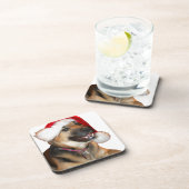 Weihnachtsschäfer Getränkeuntersetzer (Rechte Seite)