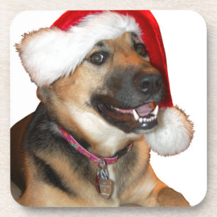 Weihnachtsschäfer Getränkeuntersetzer