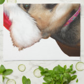 Weihnachtsschäfer Handtuch (Gefaltet)