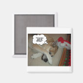 Weihnachtsschäfer Magnet (Vorderseite/Rückseite)