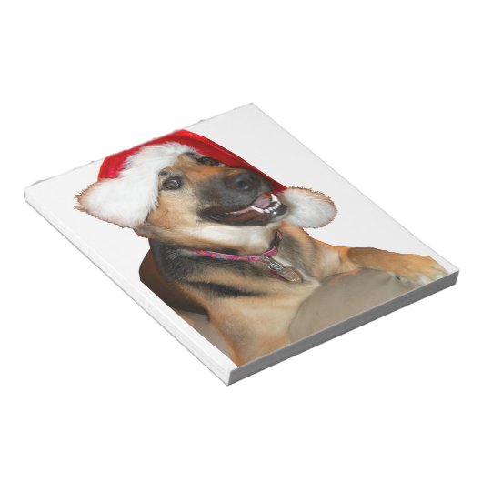 Weihnachtsschäfer Notizblock (angewinkelt)