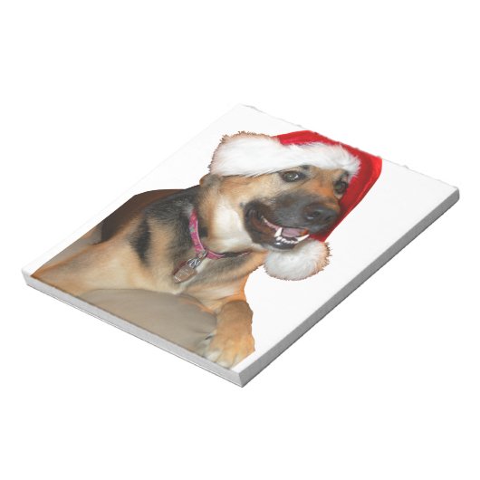 Weihnachtsschäfer Notizblock (Rotiert)
