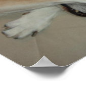 Weihnachtsschäfer Poster (Ecke)