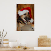 Weihnachtsschäfer Poster (Küche)