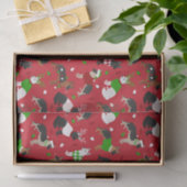 Weihnachtsschäfer Seidenpapier (Geschenk)