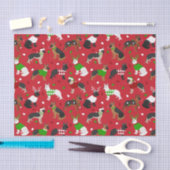 Weihnachtsschäfer Seidenpapier (Handwerk)