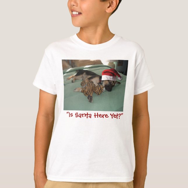 Weihnachtsschäfer T-Shirt (Vorderseite)