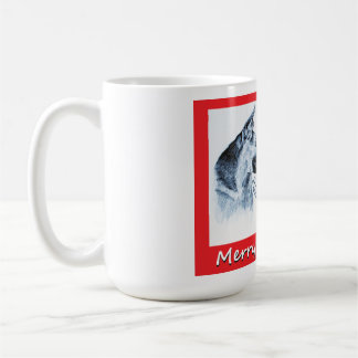Weihnachtsschäfer und Weihnachtsmann Kaffeetasse