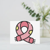 Weihnachtsschal Postkarte (Stehend Vorderseite)