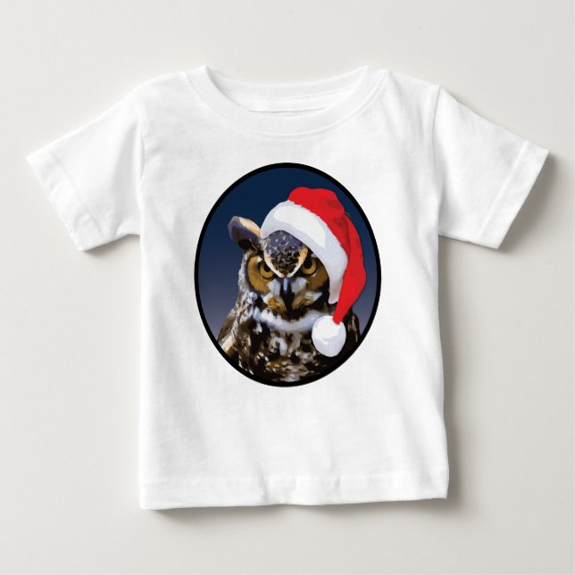 Weihnachtsschale - Baby Fine Jersey T - Shirt (Vorderseite)