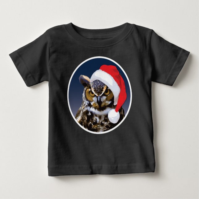 Weihnachtsschale - Baby Fine Jersey T - Shirt (Vorderseite)