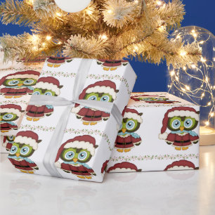 Weihnachtsschale Cartoon Urlaubspapier Geschenkpapier