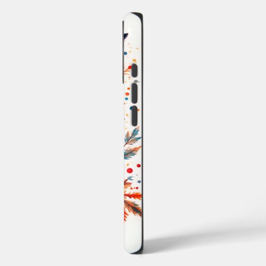 Weihnachtsschale Case-Mate iPhone Hülle (Rückseite / Links)