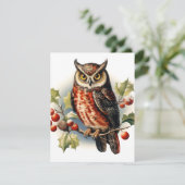 Weihnachtsschale Feiertagskarte (Stehend Vorderseite)