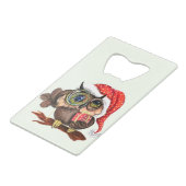 Weihnachtsschale Geldbeutel Flaschenöffner (Vorderseite Schrägansicht)