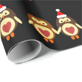 Weihnachtsschale Geschenkpapier (Rolleneckpunkt)