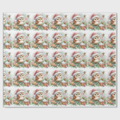 Weihnachtsschale Geschenkpapier (Flach)