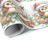 Weihnachtsschale Geschenkpapier (Rolleneckpunkt)