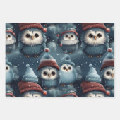 Weihnachtsschale Geschenkpapier Set (Vorderseite 3)