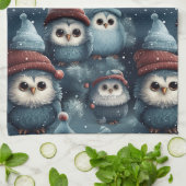 Weihnachtsschale Geschirrtuch (Gefaltet)