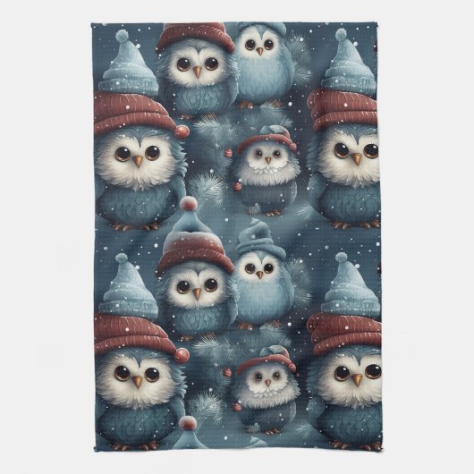 Weihnachtsschale Geschirrtuch (Vertikal)