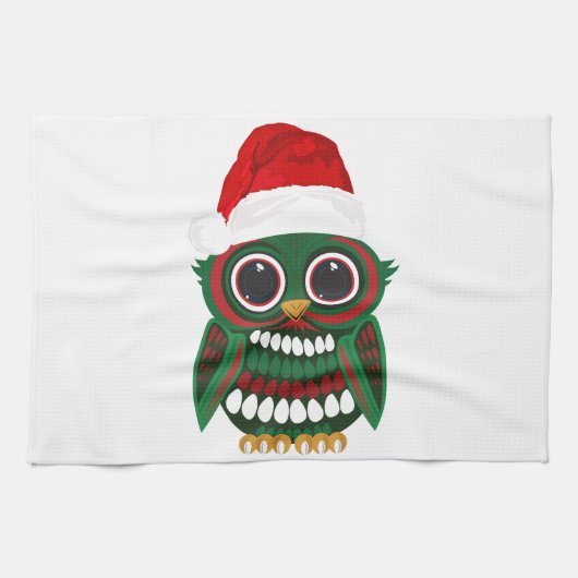 Weihnachtsschale Geschirrtuch (Horizontal)