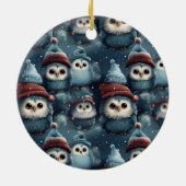 Weihnachtsschale Keramik Ornament (Hinten)