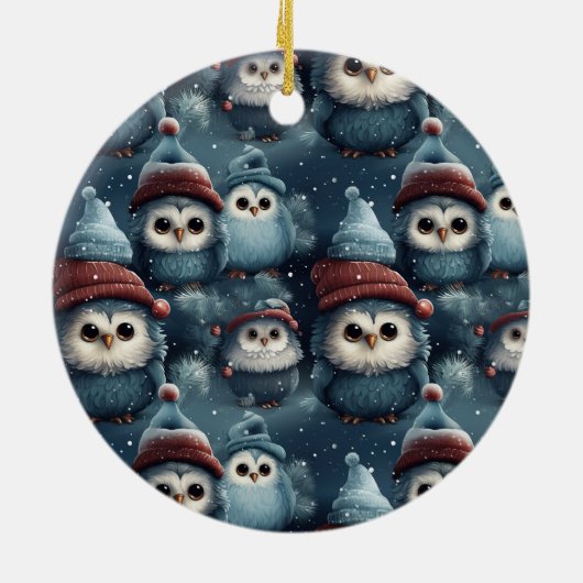 Weihnachtsschale Keramik Ornament (Hinten)