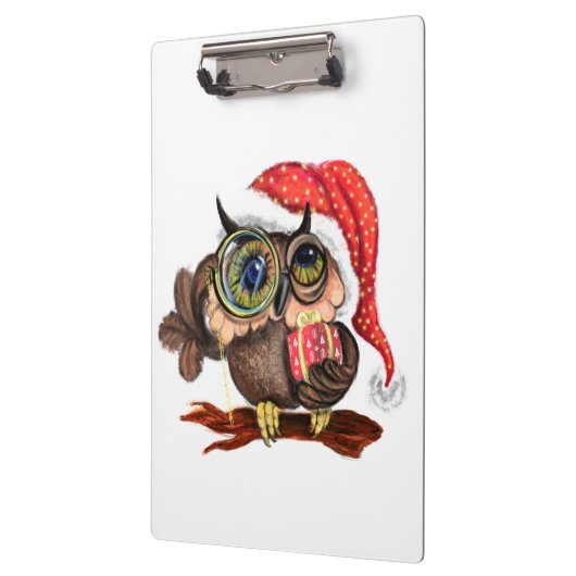 Weihnachtsschale Klemmbrett (Links)