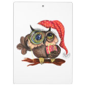 Weihnachtsschale Klemmbrett (Rückseite)