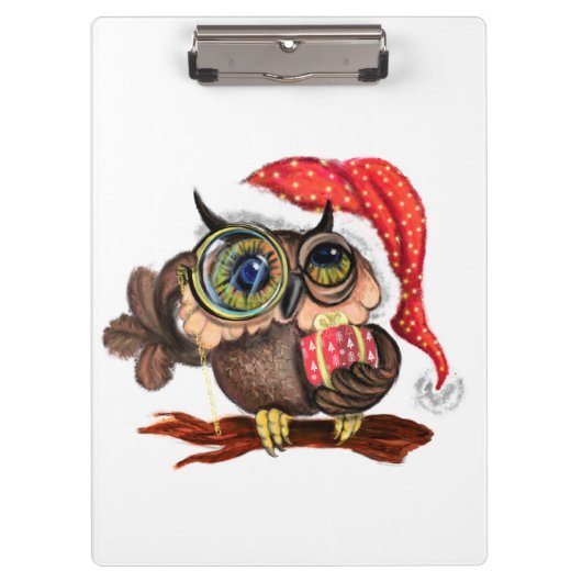 Weihnachtsschale Klemmbrett (Vorderseite)