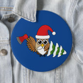 Weihnachtsschale mit Ax und Schneebaum Button (Beispiel)