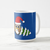 Weihnachtsschale mit Ax und Schneebaum Kaffeetasse (VorderseiteRechts)