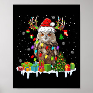 Weihnachtsschale Niedliche Weihnachtsleuchten Rent Poster