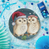 Weihnachtsschale Pappteller (Party)