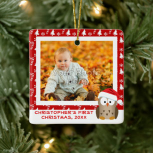 Weihnachtsschale Personalisierte Kinder/Baby/Erste Keramikornament