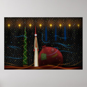 Weihnachtsschale Poster