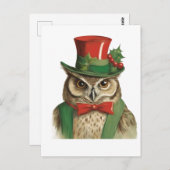 Weihnachtsschale Postkarte (Vorne/Hinten)